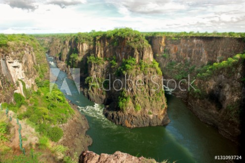 Picture of Victoria Falls in Zimbabwe on the Zambezi River